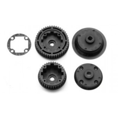 DIFF PULLEY SET 46T/36T R40